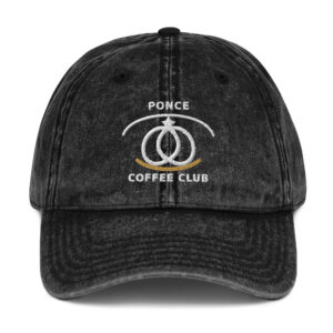 Vintage Cotton Twill Cap | PR Coffee Bros