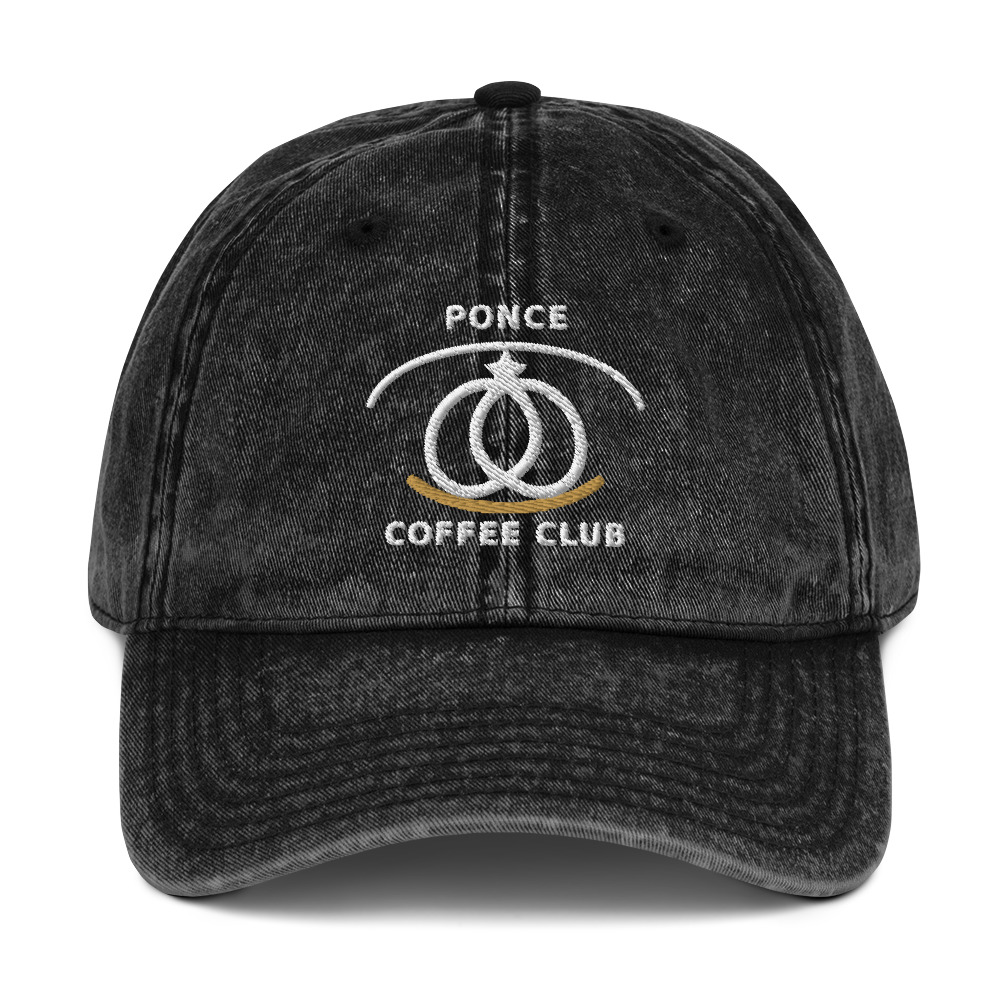Vintage Cotton Twill Cap | PR Coffee Bros